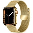 thumbnail image 1 of BXUXOHS (1Pack/2Pack) Milanese Loop Band Compatible with Apple Watch Bands 38mm 40mm 41mm 42mm 44mm 45mm 49mm Adjustable Stainless Steel Metal Mesh Strap for iWatch Series Ultra SE 8 7 6 5 4 3 2 1, 1 of 17