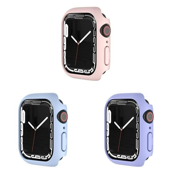 BXUXOHS (1Pack/3Pack) Hard PC Cover for Apple Watch Case 38mm 44mm 45mm 40mm 41mm 42mm for Full Ultra-Thin Cover Protective Cover Bumper Watch Accessories for iWatch SE Series 8 7 6 5 4 3 2 1
