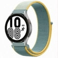 thumbnail image 1 of BXUXOHS 20mm 22mm Band for Samsung Galaxy Watch 6 5 4 40mm 44mm/ 6 Classic 43mm 47mm 46mm 42mm/ Active 2 3, Braided Velcro Nylon Loop Strap for Amazfit watch Garmin watch, 1 of 15