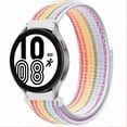 thumbnail image 1 of BXUXOHS 20mm 22mm Band for Samsung Galaxy Watch 6 5 4 40mm 44mm/ 6 Classic 43mm 47mm 46mm 42mm/ Active 2 3, Braided Velcro Nylon Loop Strap for Amazfit watch Garmin watch, 1 of 15