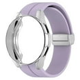 thumbnail image 1 of BXUXOHS 20mm Band and Case Compatible with Samsung Galaxy Galaxy Watch 5 4 40mm 44mm/ Watch 4 classic 46mm 42mm Women Men / Smartwatch Sport Silicone Strap and watch cover (Without film), 1 of 7