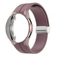 thumbnail image 1 of BXUXOHS 20mm Band and Case Compatible with Samsung Galaxy Galaxy Watch 5 4 40mm 44mm/ Watch 4 classic 46mm 42mm Women Men / Smartwatch Sport Silicone Strap and watch cover (Without film), 1 of 7