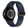 thumbnail image 1 of BXUXOHS 20mm Leather Band Compatible with Samsung Galaxy Watch 6 5 4 44mm 40mm, 6 Classic 47/43mm, 5 Pro 45mm, 4 Classic 46/42mm, No Gap 20mm Band with Magnetic Buckle for Women Men, 1 of 11