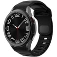 thumbnail image 1 of BXUXOHS 20mm No Gaps Silicone Sport Wristbands Compatible with Samsung Galaxy Watch 6 5 4 Band 44mm 40mm/Galaxy Watch 6 Classic Bands 47mm 43mm/Watch 5 Pro 45mm/Watch 4 Classic 46mm 42mm, 1 of 9