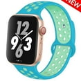 thumbnail image 1 of BXUXOHS Compatible with Apple Watch Band iWatch Bands 49mm 45mm 44mm 42mm 41mm 40mm 38mm Women Men, Silicone Sport Bands for iWatch SE Sereis 9 8 7 6 5 4 3 2 1 Ultra, 1 of 14