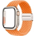 thumbnail image 1 of BXUXOHS Compatible with Apple Watch Bands and Case 41mm 40mm 38mm 45mm 44mm 42mm Stretchy Braided Solo Loop iWatch Bands for Aplle Watch Sieres 9 8 7 SE 6 5 4 3 2 1 for Women Men, 1 of 15