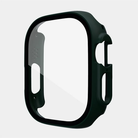 BXUXOHS Compatible with Apple Watch Case Series Ultra 49mm 8 7 SE 6 5 4 3 2 1 , Hard PC Bumper with Tempered Glass Screen Protectors Cover Accessories for iWatch 49mm 45mm 38mm 44mm 40mm 42mm 41mm