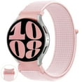 thumbnail image 1 of BXUXOHS No Gap 20mm Bands Compatible with Samsung Galaxy Watch 6 5 4 40mm 44 mm/ 4 6 Classic 42mm 46mm 43mm 47mm, 20mm Quick Release Adjustable Braided Nylon Loop Strap for Galaxy Watch 5 Pro 45mm, 1 of 11