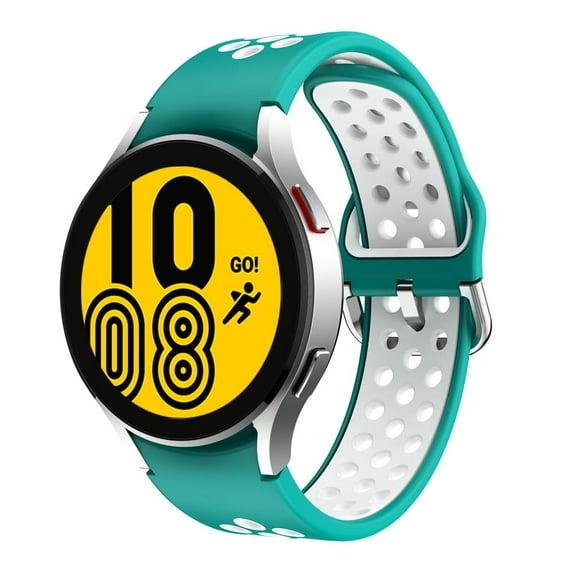 BXUXOHS No Gap Bands 20mm Band Compatible with Samsung Galaxy Watch 6/5/4 Band 40mm 44m/Watch 6 Classic 43mm 47mm/Watch 5 Pro 45mm/Watch 4 Classic 42mm 46mm, 20mm Silicone Sport Bands for Women Men