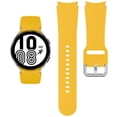 thumbnail image 1 of BXUXOHS No Gap 20mm Band Compatible with Samsung Galaxy Watch 6 5 4 Band 40mm 44mm, Watch 5 Pro Band 45mm/Watch 4 6 Classic 42mm 46mm 43mm 47mm, 20mm Soft Silicone Sport Bands for Women Men, 1 of 15