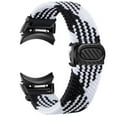 thumbnail image 1 of BXUXOHS No Gap 20mm Band for Samsung Galaxy Watch 6 5 4 Band 40mm 44mm Watch 5 Pro 45mm/Galaxy Watch 6 classic bands 43mm 47mm /4 classic 42mm 46mm Magnetic Fabric Woven Braided strap for women men, 1 of 13