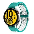 thumbnail image 1 of BXUXOHS No Gap Bands 20mm Band Compatible with Samsung Galaxy Watch 6/5/4 Band 40mm 44m/Watch 6 Classic 43mm 47mm/Watch 5 Pro 45mm/Watch 4 Classic 42mm 46mm, 20mm Silicone Sport Bands for Women Men, 1 of 13