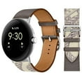 thumbnail image 1 of BXUXOHS PU Leather Bands Compatible with Google Pixel 2 /Pixel Watch, Replacement PU Soft Leather Straps wristbands for Women Men, 1 of 12