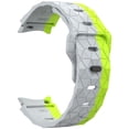 thumbnail image 1 of BXUXOHS Quick release Rubber 20mm 22mm Strap Replacement  for Samsung Galaxy Watch 4/5/6 Band 44mm 40mm/6 4 Classic 43mm 47mm 46mm 42mm/Galaxy Watch 5 Pro 45mm, 1 of 10