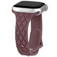 thumbnail image 1 of BXUXOHS Slim Engraved Silicone Strap Compatible with Apple Watch Band iWatch Bands 41mm 40mm 38mm 49mm 45mm 44mm 42mm for Women Men, Silicone Sport Bracelet iwatch Series 9 8 7 6 5 4 3 SE Ultra 2, 1 of 9