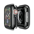 thumbnail image 1 of 2PC Soft Watch Case Compatible Apple watch 45mm 41mm Shockproof Bumper Accessories Screen Protector TPU Case for iWatch Series 8 SE 7 6 5 4 3 Clear, 1 of 10