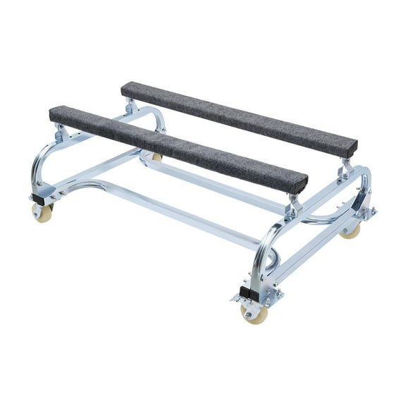 BY-18 Watercraft Cart 1000lb Capacity for jet skis, Inflatables Small Sailboat Trailer Silver Dock Slipway Cart