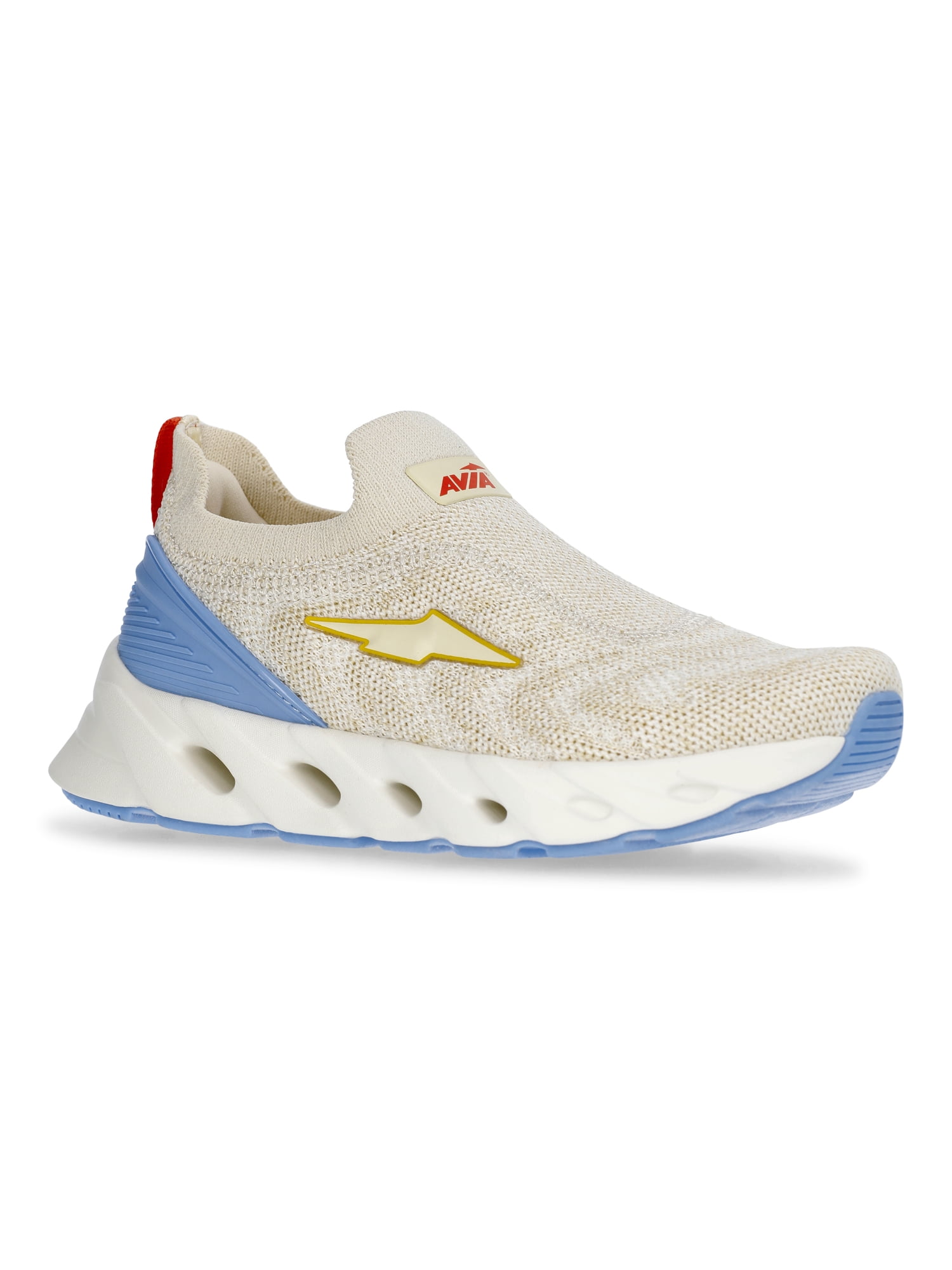 Avia Honeycomb Toddler, Little, and Big Kid Slip On Knit Sneakers