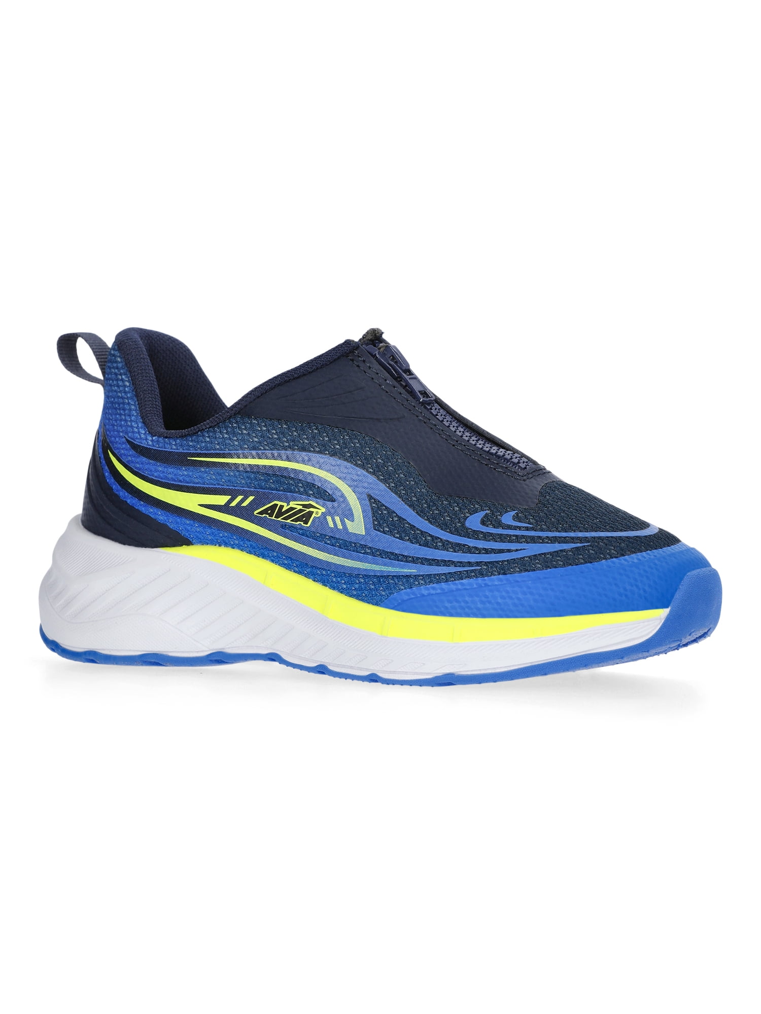 Avia Little and Big Kids Zip Easy On Athletic Sneakers