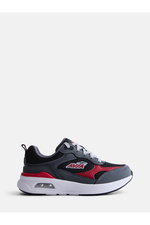 Little and Big Boys Retro Inspired Bubble Athletic Sneakers