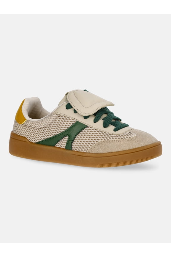 Boys Fold Over Canvas Sneakers