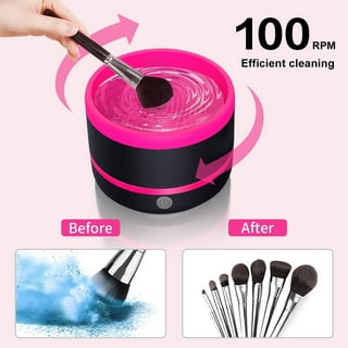 Beautrayn Automatic Makeup Brush Cleaner Dryer Fast Electric Brush Cleaner  Machine Super Clean Spinner Brush Wash & Dry Cleaning Tool