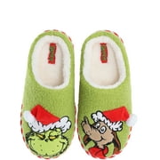 DR. SEUSS' THE GRINCH Dr. Seuss Kids Grinch Holiday Slippers