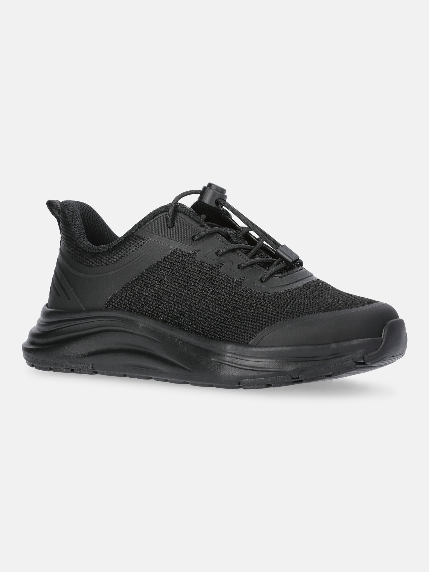 Athletic Works Little and Big Kids Bungee Knit Jogger Sneakers