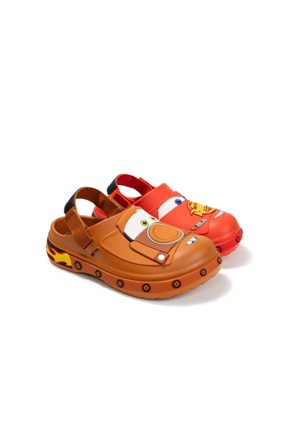 Cars Toddler & Little Boys Strap Up Clog