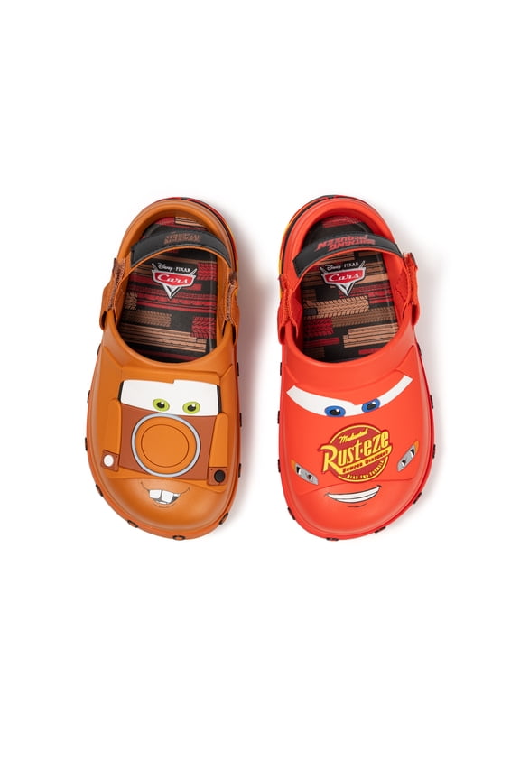 Cars Toddler and Little Kids Adjustable Strap Clogs