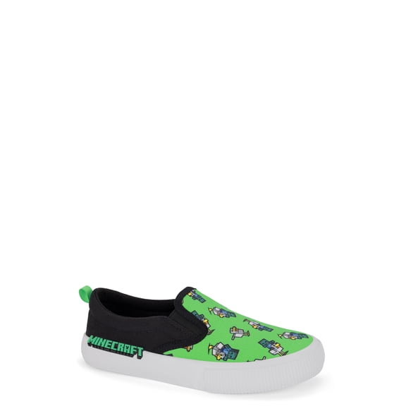 Minecraft Little & Big Kids Slip-On Sneakers