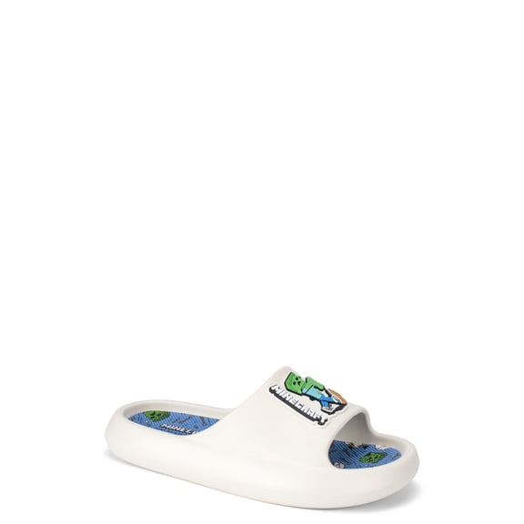 Minecraft Little & Big Boys Slide Sandals