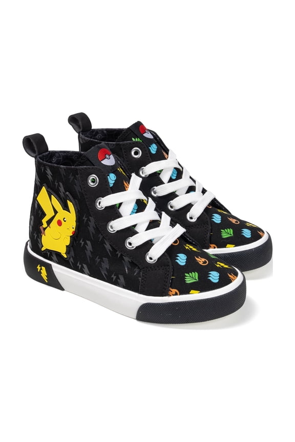 Pokemon Little & Big Boys High Top Sneaker