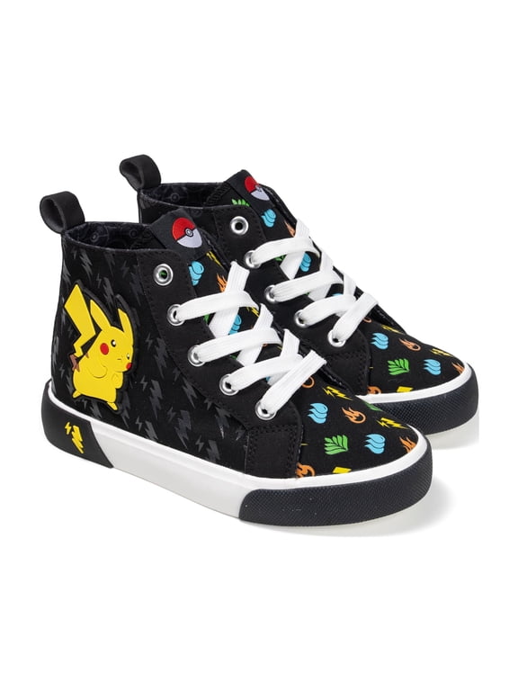 Pokemon Little & Big Boys High Top Sneaker