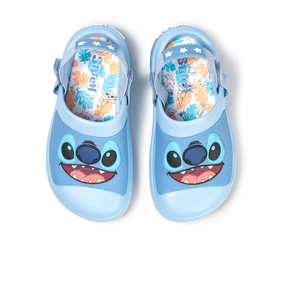 Stitch Toddler and Little Kid Adjustable Strap Clogs
