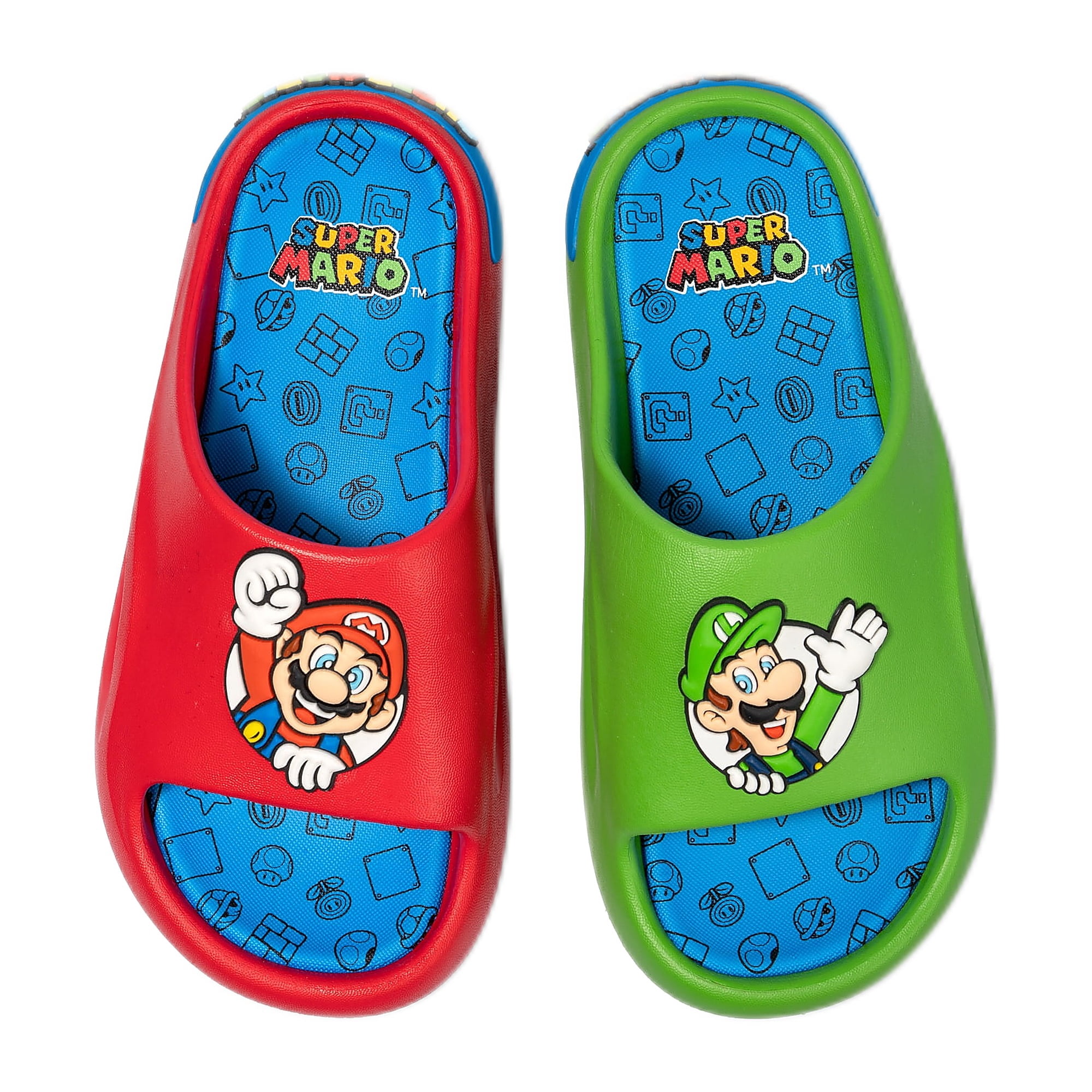 Mario Little & Big Boys Comfort Slide