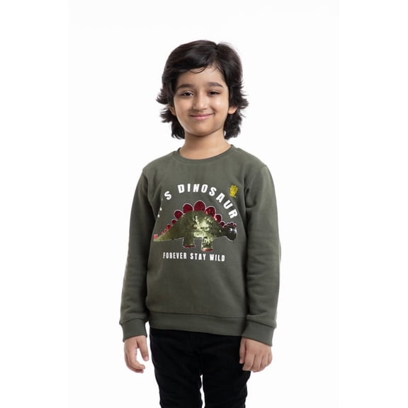 BYB Olive color sweat tee