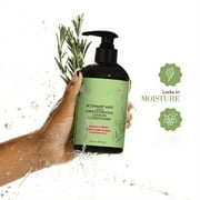 BYB Organics Mint Strengthening Shampoo Infused With Cleanses And Helps Strengthen Weak And Brittle Hair 355ml