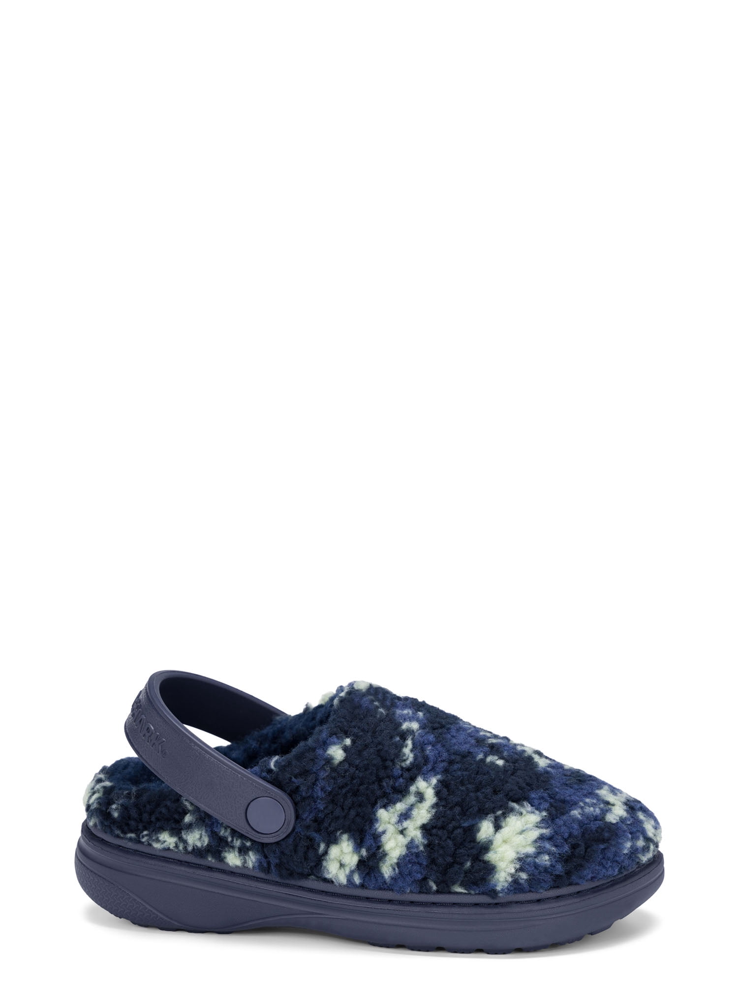Rugged Shark Toddler & Big Boys Sherpa Fuzzy Clogs