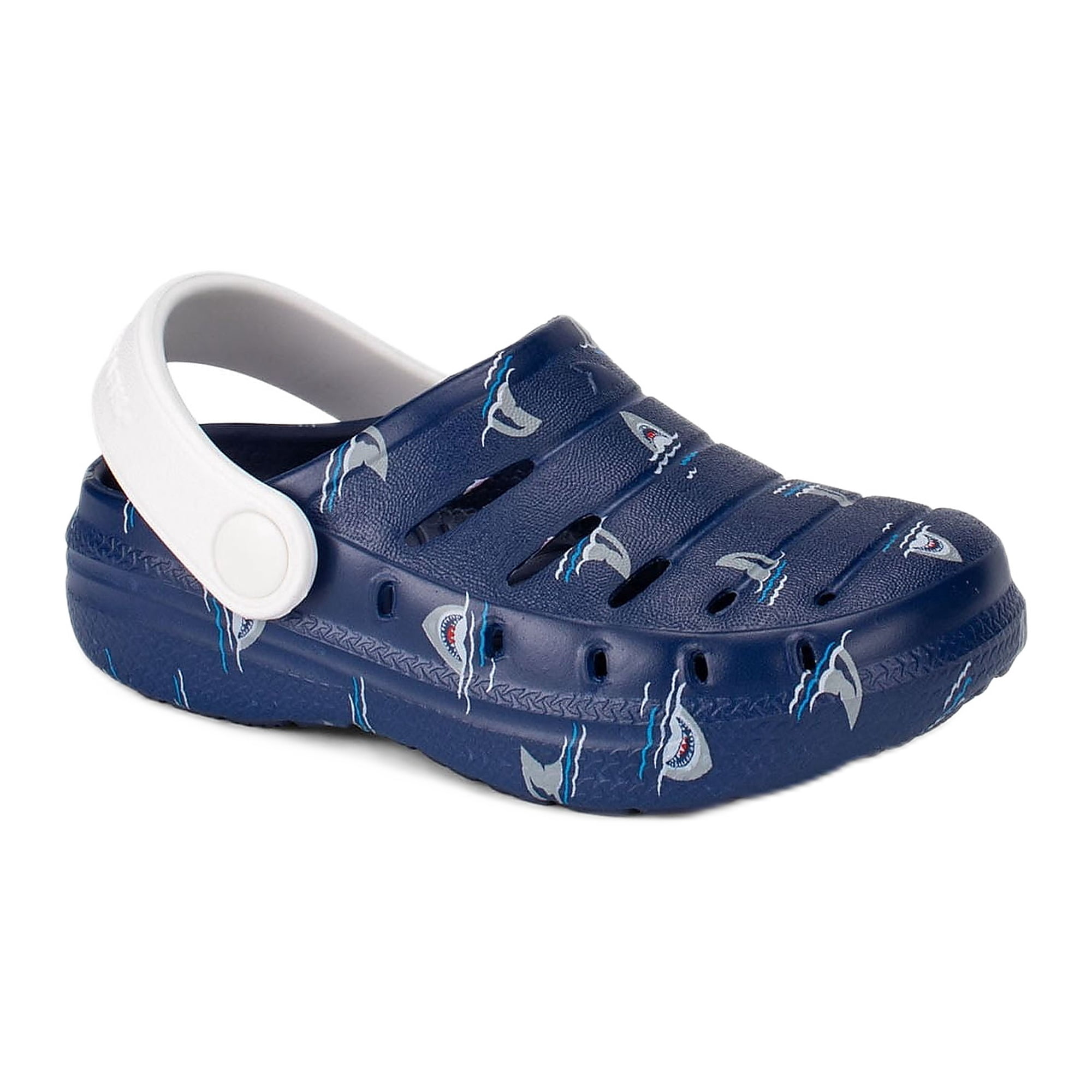 Rugged Shark Toddler & Big Boys Eva Clogs