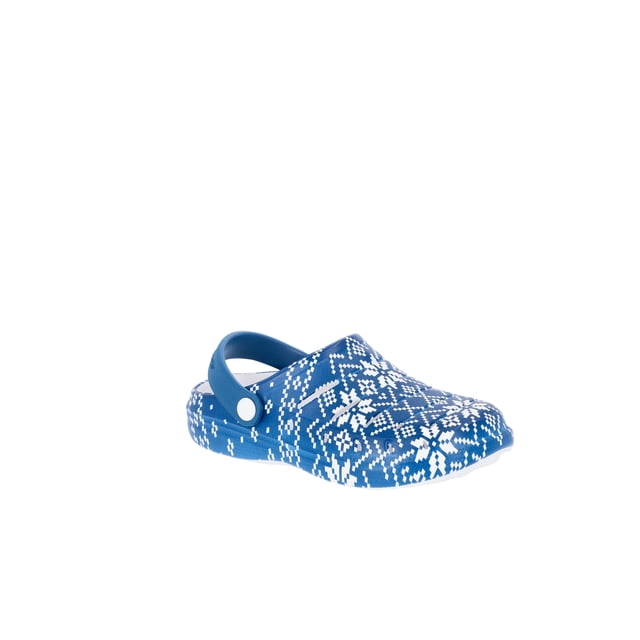 Rugged Shark Toddlers and Kids Holiday Printed Clogs