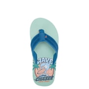 Rugged Shark Little & Big Boys Shark Week Eva Flip Flop