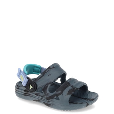 Men's Shark Grey Slip On Shoes - Leather