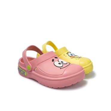 SpongeBob Little & Big Boy Slip On Clog