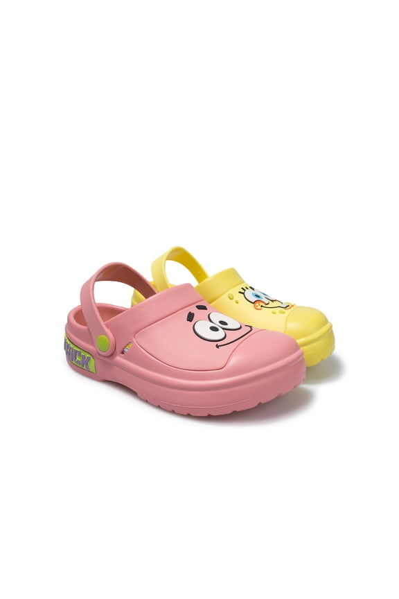 SpongeBob Little & Big Boy Slip On Clog