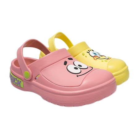 SpongeBob Little & Big Boy Slip On Clog