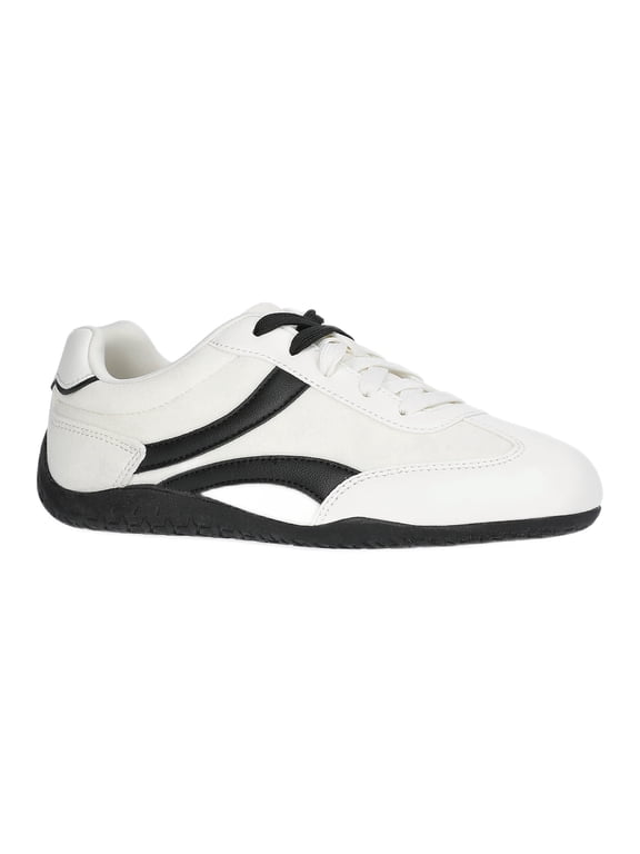 Boys Slim Faux Suede Sneakers