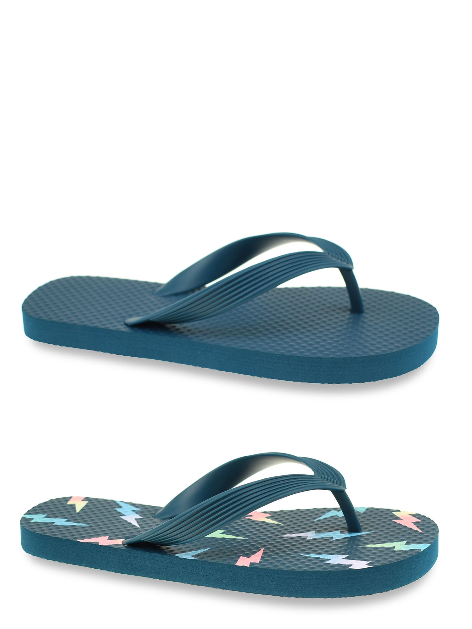 Wonder Nation Little & Big Boys 2 PK Flip Flop