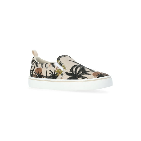 Wonder Nation Little and Big Boys Casual Slip On Sneakers