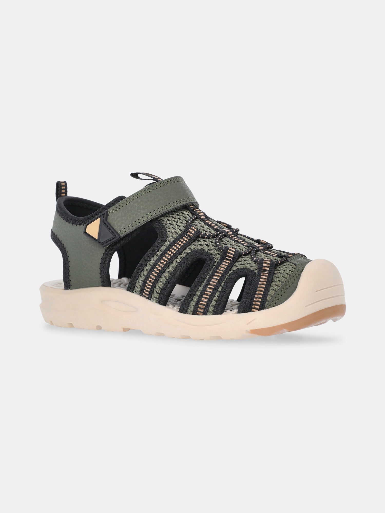 Wonder Nation Toddler, Little, and Big Boys Closed Toe Trail Sandals